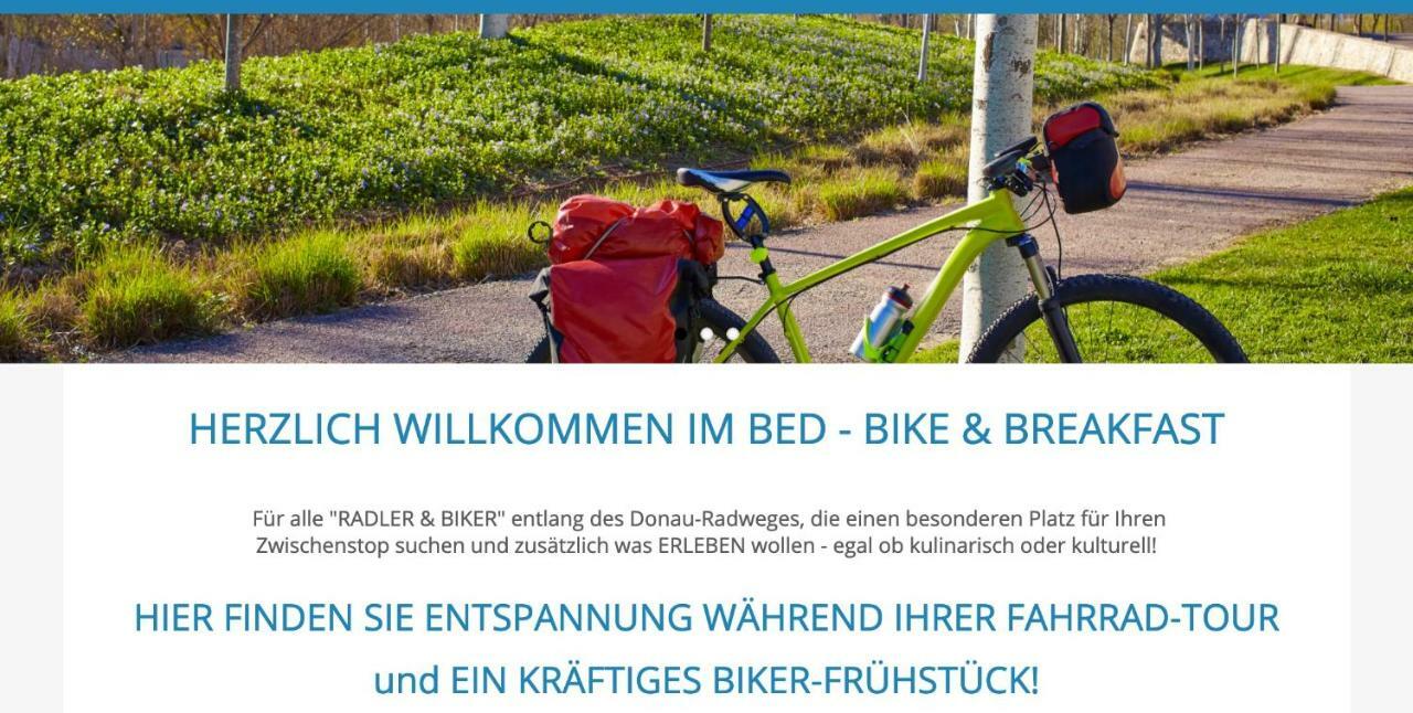 Bed Bike&Breakfast Bed & Breakfast Traismauer Eksteriør bilde
